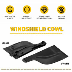 For Toyota Prius 2010-15 Front Windshield Wiper Side Cowl Extension Cover Trim A 6B93BC-57 [3]