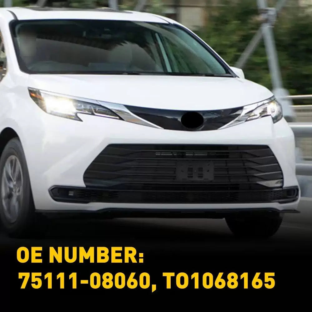 For Toyota Sienna 2021 2022 2023 Front License Plate Frame Tag Holder Bracket EA 6B93BC-57 [6]