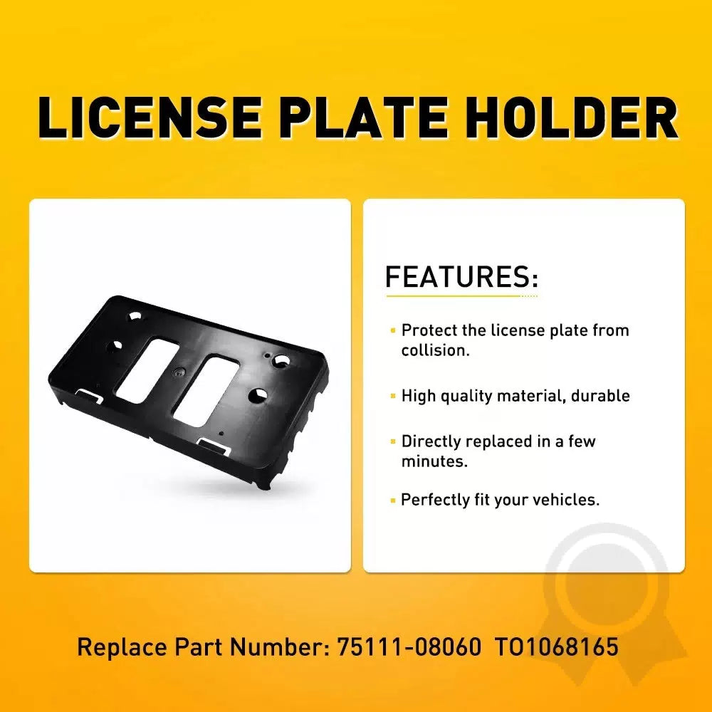 For Toyota Sienna 2021 2022 2023 Front License Plate Frame Tag Holder Bracket EA 6B93BC-57 [7]