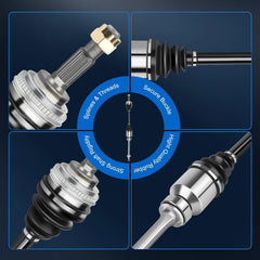 For Toyota Solara 1999 2000 2001 2.2L DOHC Front Right CV Axle Shaft Assembly 6B93BC-57 [3]