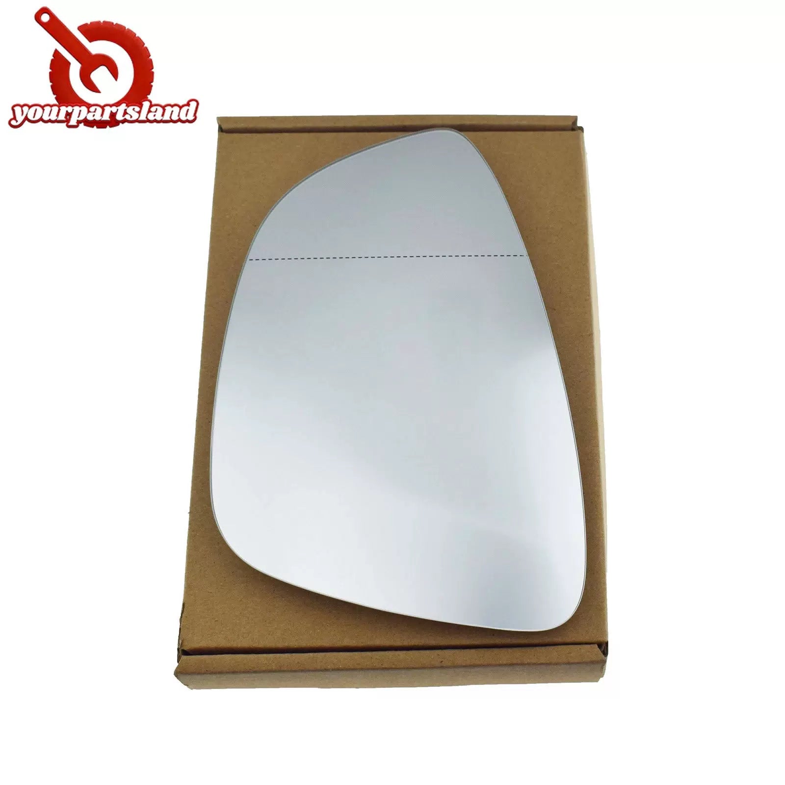 For VW Passat B7 2011-2015 EOS CC Scirocco Wing Door Mirror Glass Heated Left 6B93BC-57 [1]