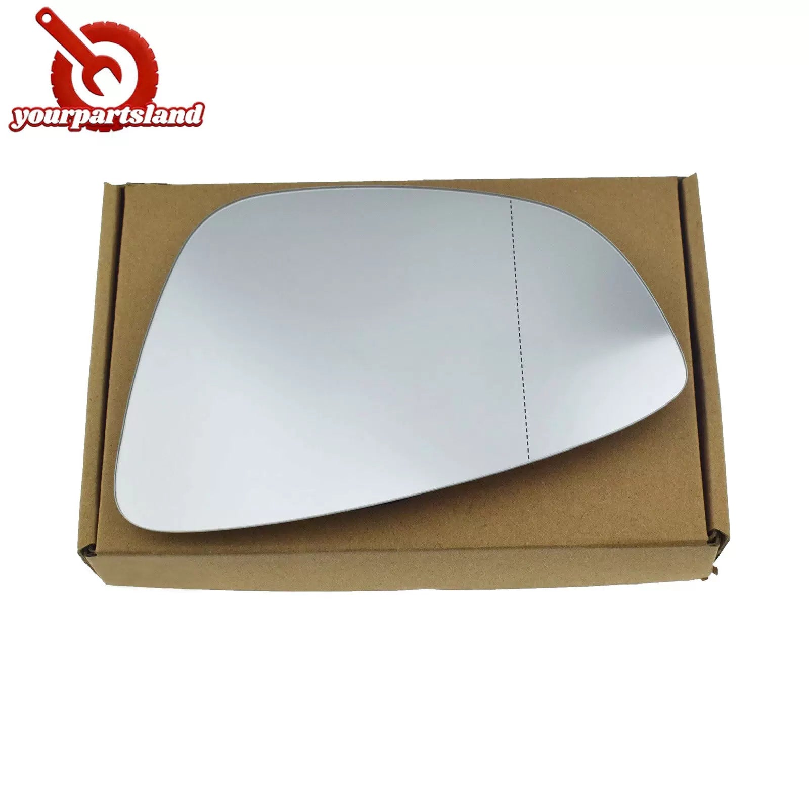 For VW Passat B7 2011-2015 EOS CC Scirocco Wing Door Mirror Glass Heated Left 6B93BC-57 [2]