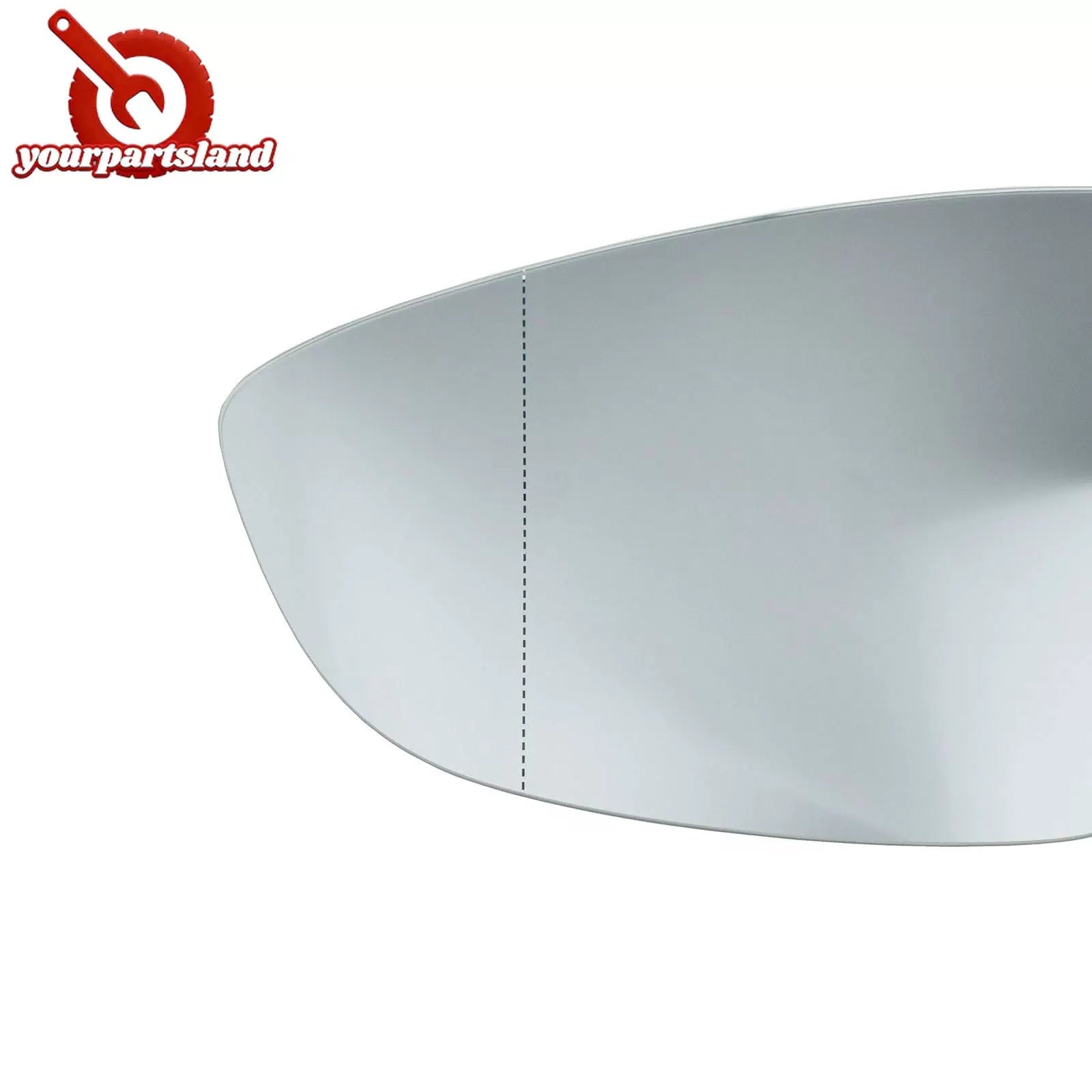 For VW Passat B7 2011-2015 EOS CC Scirocco Wing Door Mirror Glass Heated Left 6B93BC-57 [5]
