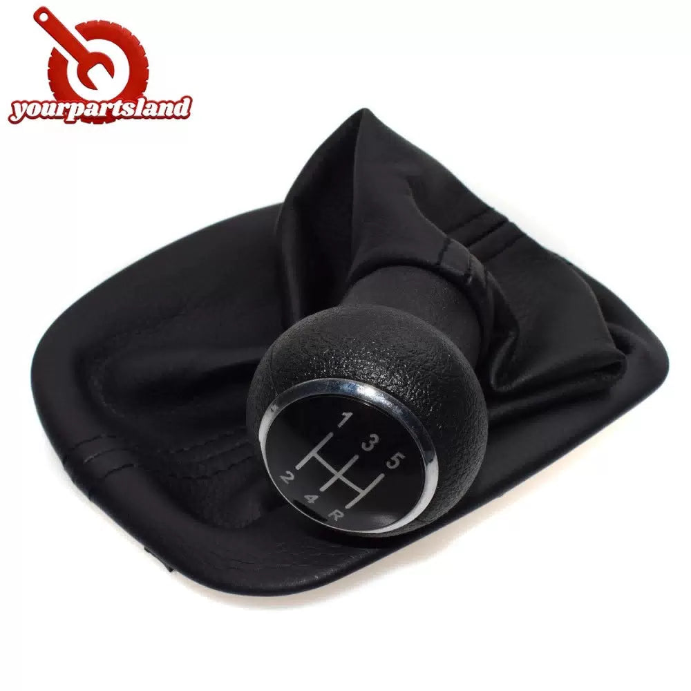 For Volkswagen VW PASSAT B5 5 Speed Gear Shift Knob & Leather Gaitor Boot 6B93BC-57 [1]
