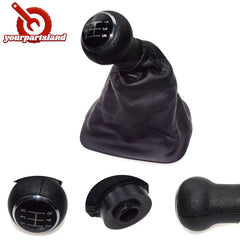For Volkswagen VW PASSAT B5 5 Speed Gear Shift Knob & Leather Gaitor Boot 6B93BC-57 [2]