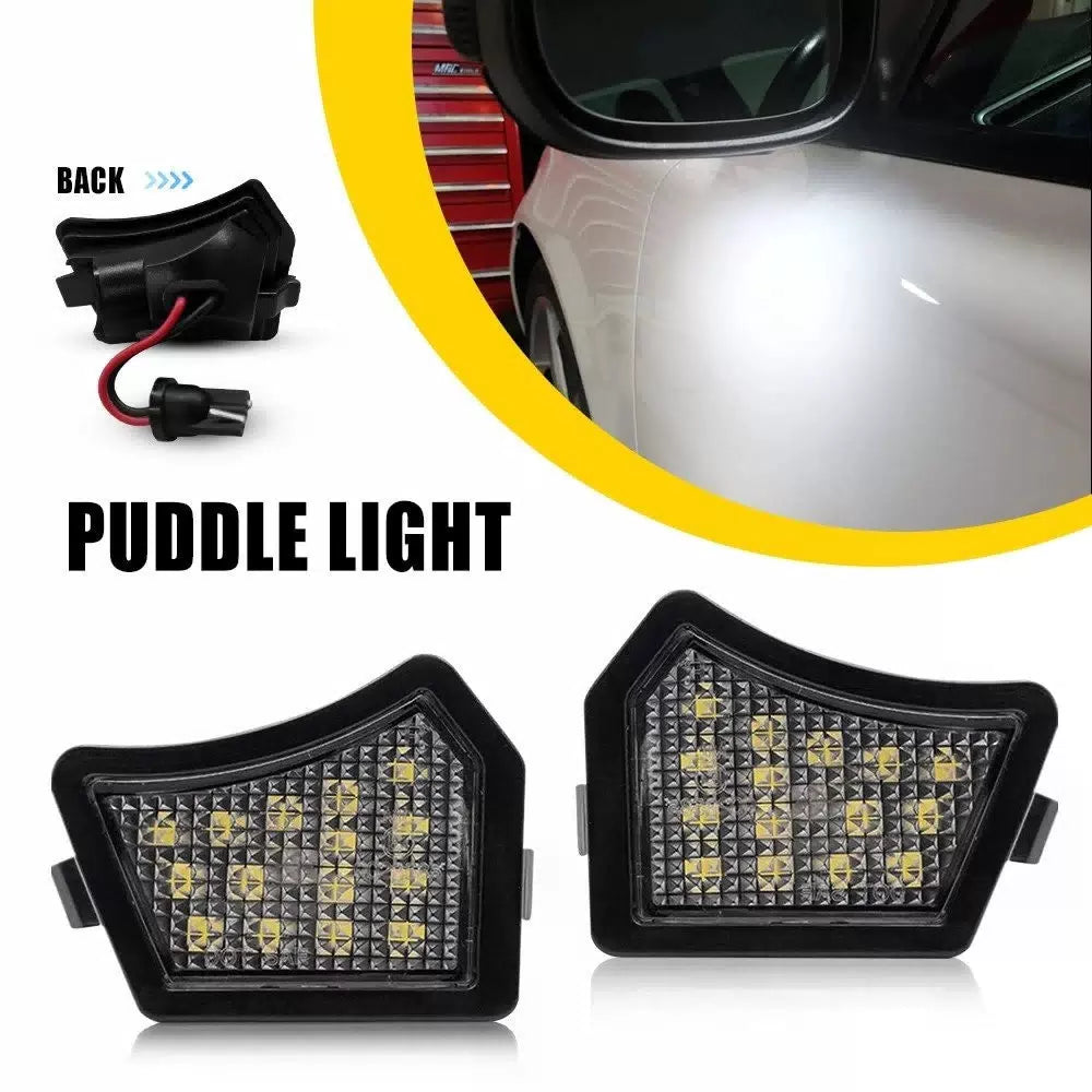 For Volvo C30/C70/S80 II 2007-2013 LED Under Side Mirror Puddle Light White EOA 6B93BC-57 [1]