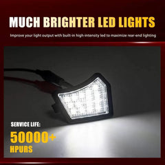 For Volvo C30/C70/S80 II 2007-2013 LED Under Side Mirror Puddle Light White EOA 6B93BC-57 [3]