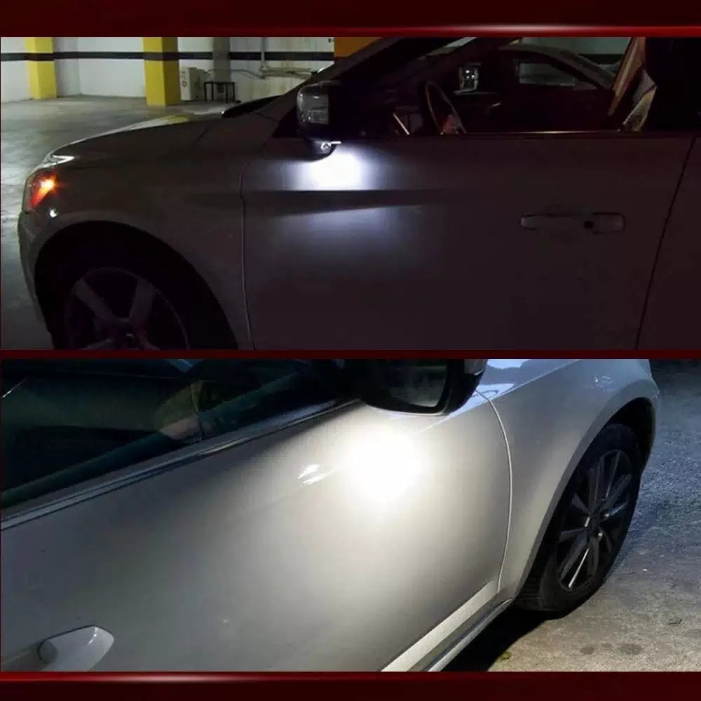 For Volvo C30/C70/S80 II 2007-2013 LED Under Side Mirror Puddle Light White EOA [9]
