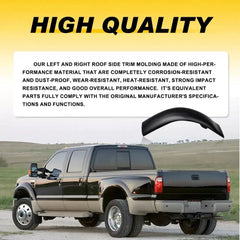 For thru 99 07 Super Duty Ford Cab Corner Moldings RH & LH PAIR -Reg & Crew ONLY 6B93BC-57 [2]