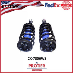 Front Air Spring to Coil Spring Conversion Kit for 00-06 BMW X5 w/ Shocks 6B93BC-57 [1]