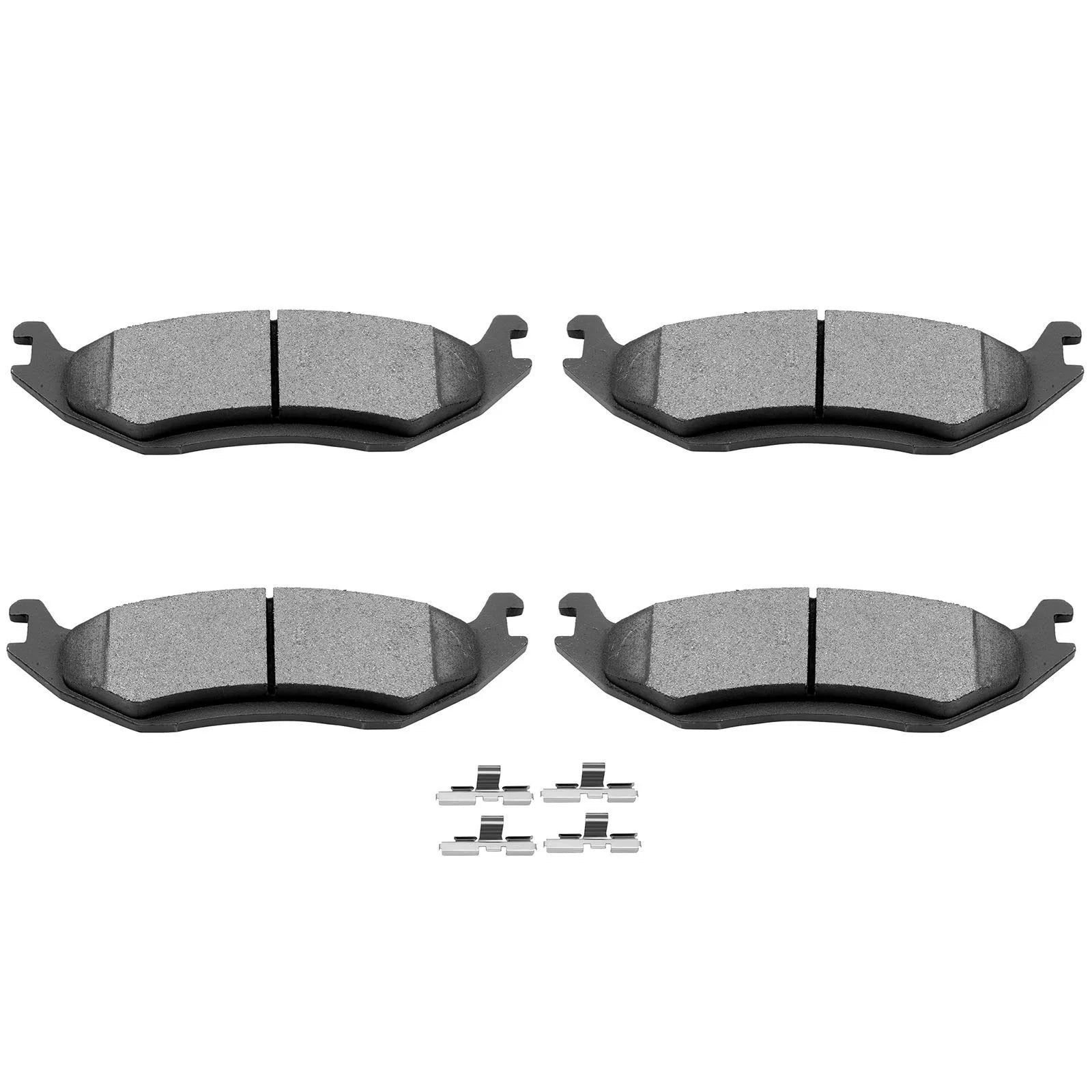 Front And Rear Brake Rotors & Pads For Chrysler Aspe 07 2008 2009 Dodge Durango KOEEP [4]