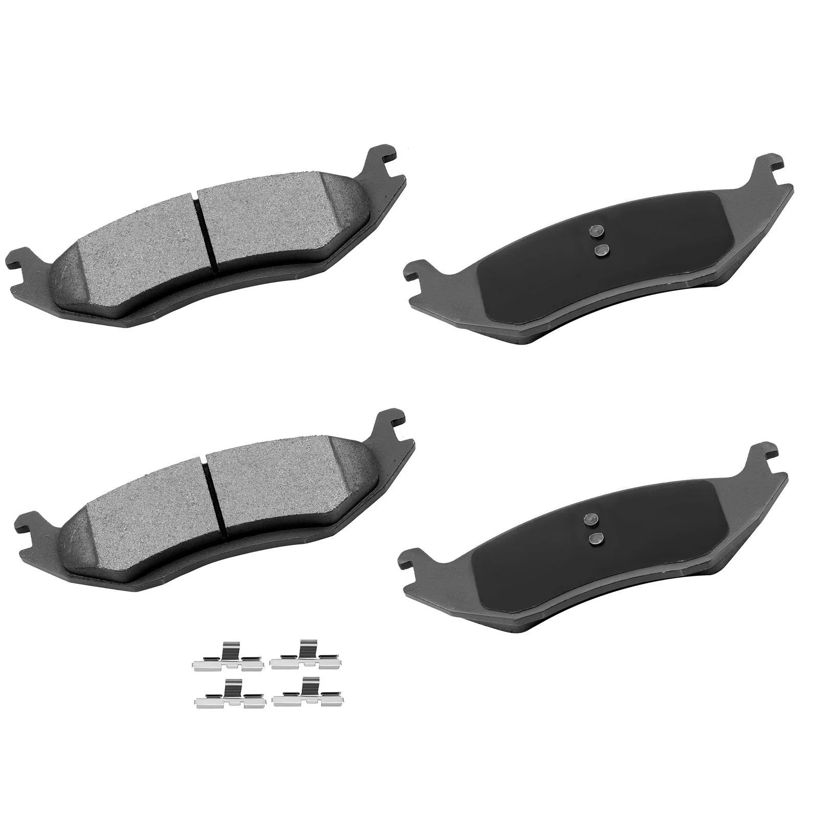 Front And Rear Brake Rotors & Pads For Chrysler Aspe 07 2008 2009 Dodge Durango KOEEP [7]