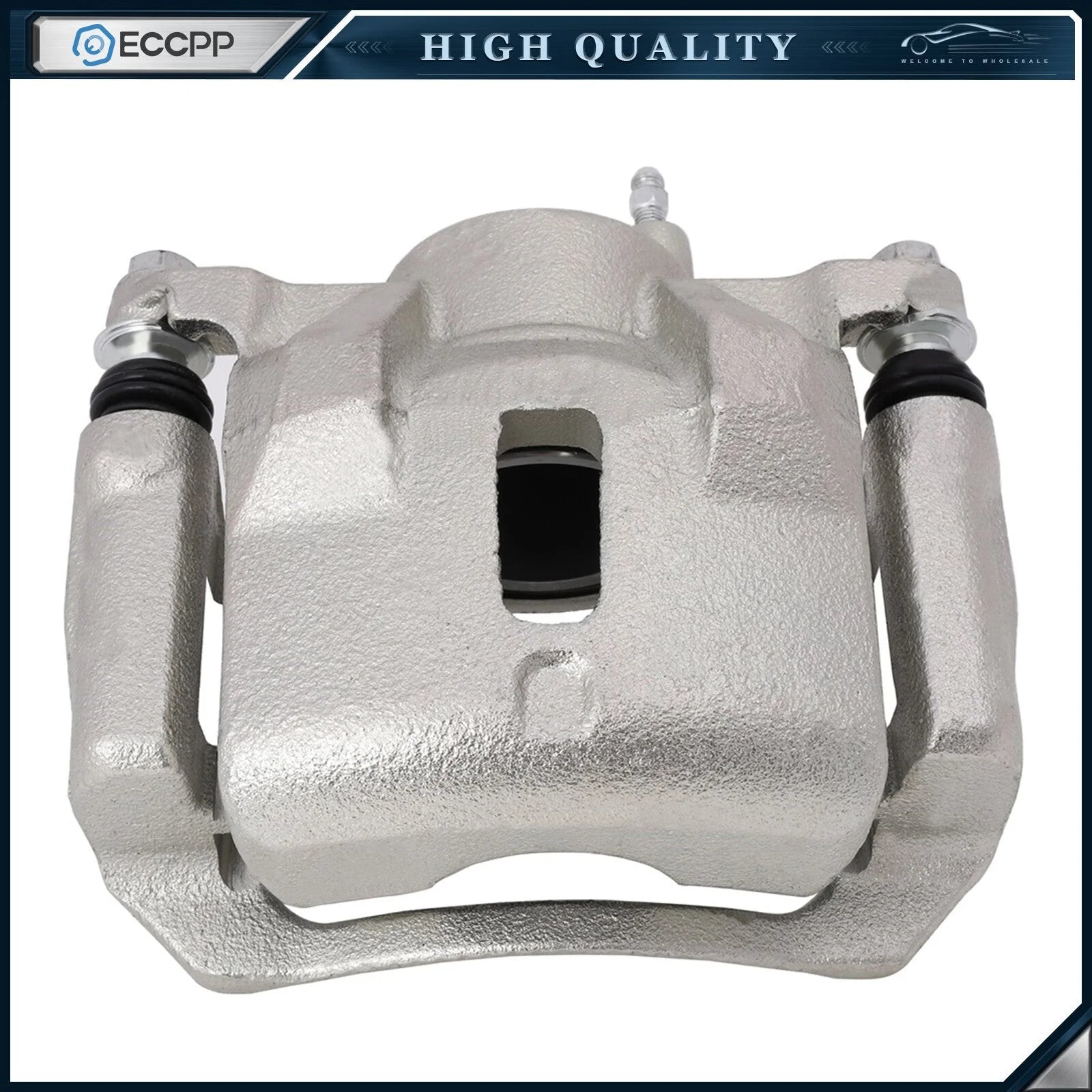 Front Brake Calipers Brake Rotors Brake Pads Set 8Pcs For 2003-2006 Pontiac Vibe 6B93BC-57 [3]