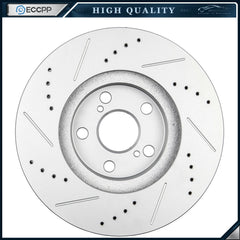 Front Brake Calipers Brake Rotors Brake Pads Set 8Pcs For 2003-2006 Pontiac Vibe 6B93BC-57 [4]