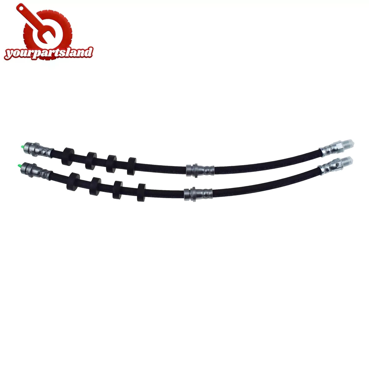 Front Brake Hose 2Pcs For 08-12 Ford Escape 08-11 Mazda Tribute Mercury Mariner 6B93BC-57 [1]