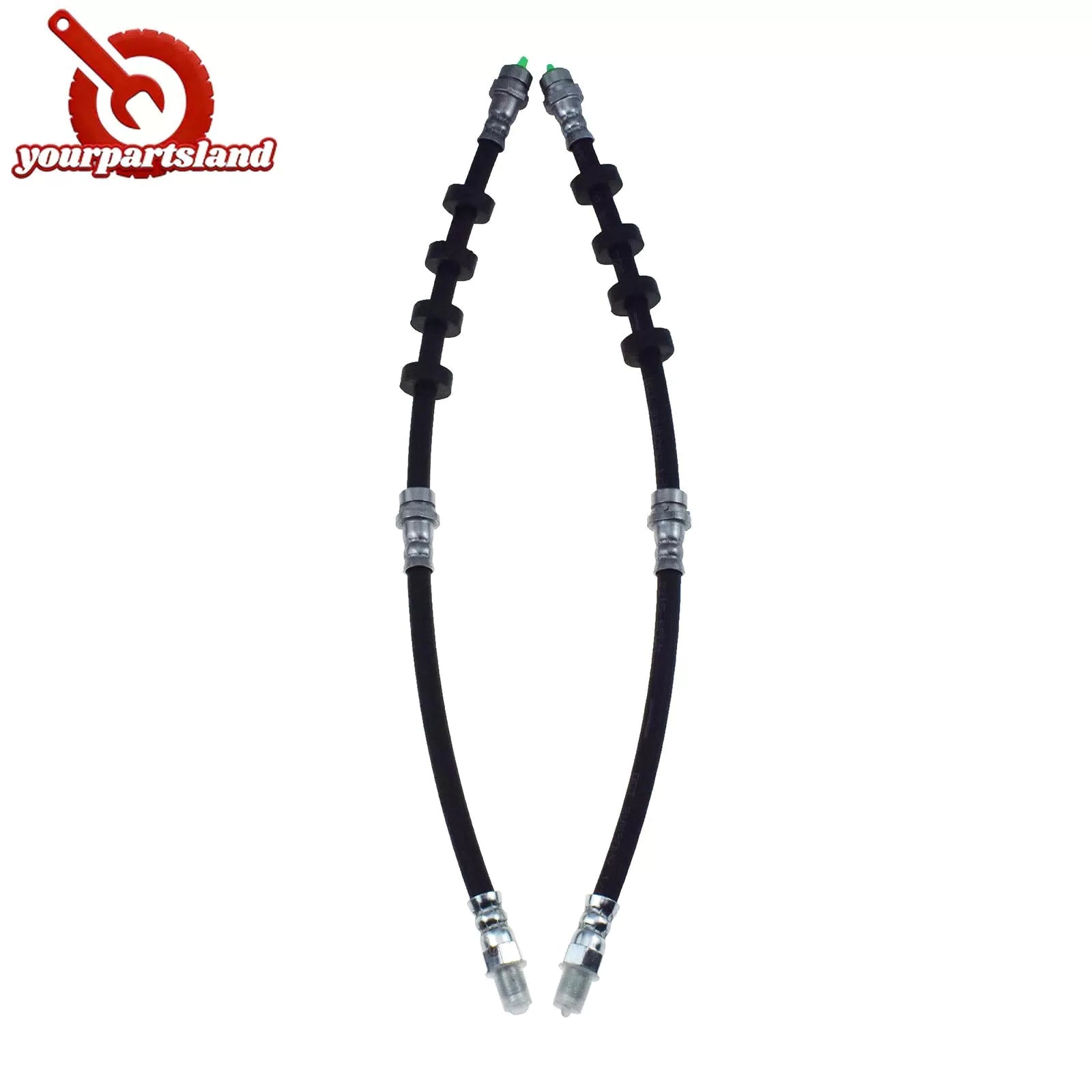 Front Brake Hose 2Pcs For 08-12 Ford Escape 08-11 Mazda Tribute Mercury Mariner 6B93BC-57 [7]
