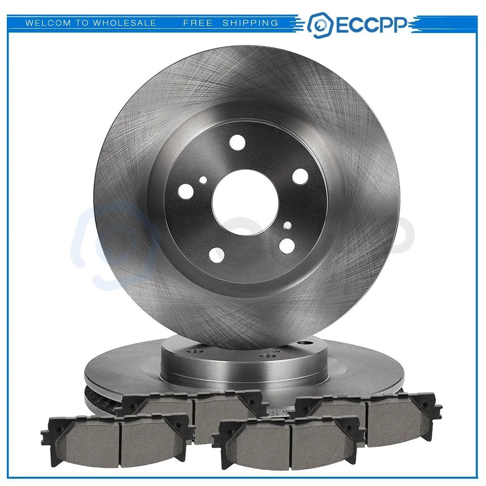 Front Brake Pads And Rotors For 2007-2018 Lexus ES350 2013-2018 Toyota Avalon 6B93BC-57 [1]