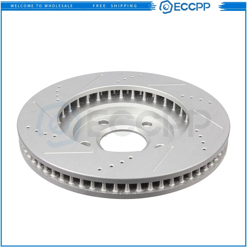Front Brake Rotors Ceramic Pads for Olds Aurora 1997-2004 Buick Park Avenue V6 6B93BC-57 [2]