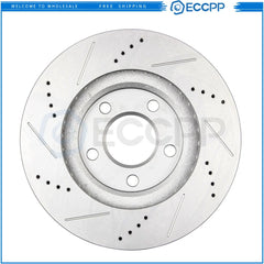 Front Brake Rotors Ceramic Pads for Olds Aurora 1997-2004 Buick Park Avenue V6 6B93BC-57 [3]
