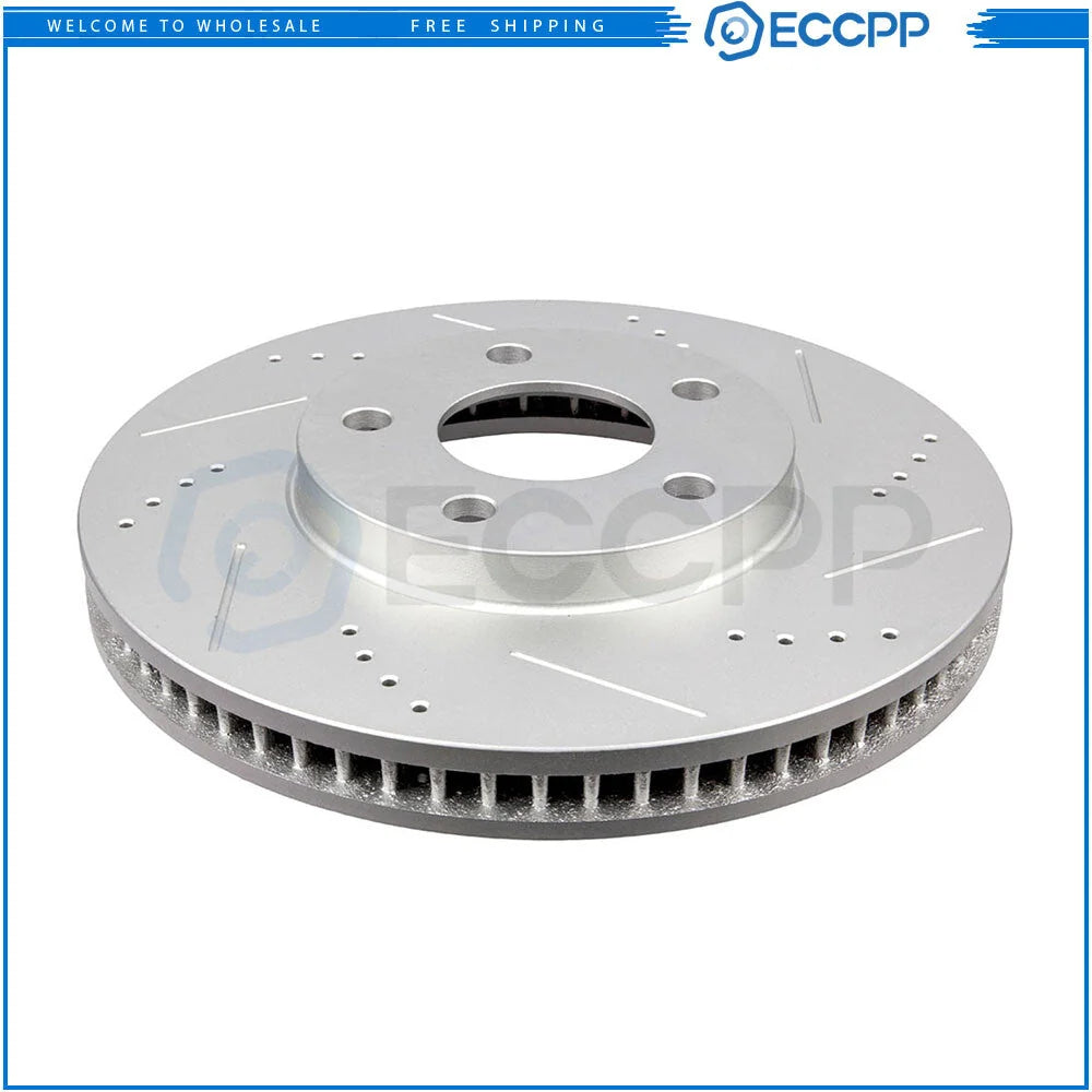 Front Brake Rotors Ceramic Pads for Olds Aurora 1997-2004 Buick Park Avenue V6 6B93BC-57 [5]