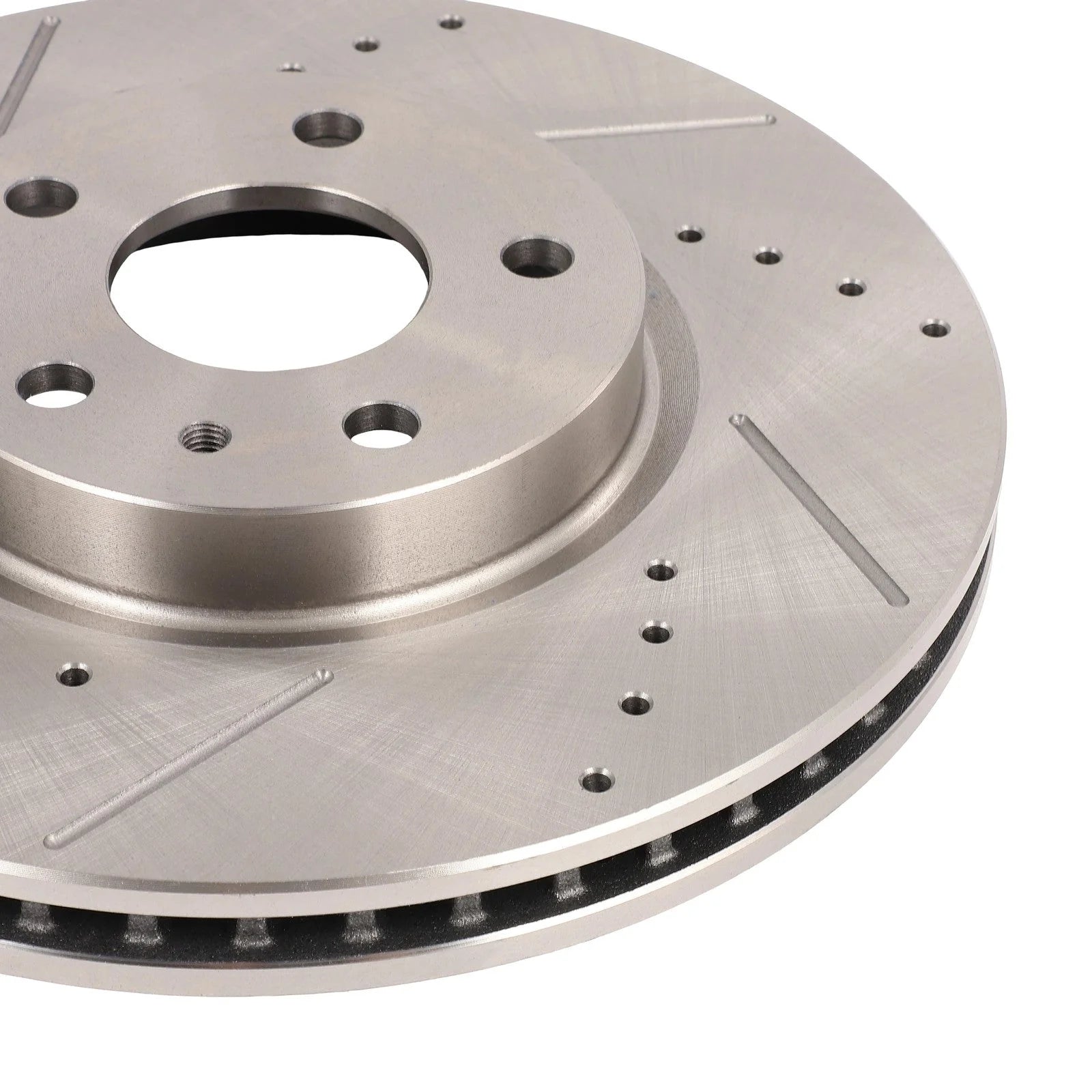 Front Brake Rotors For Ford Fusion 2013 - 2016 Lincoln MKZ 2015 - 2016 Drilled KOEEP [6]