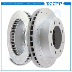 Front Brake Rotors Kit For FORD EXCURSION F-250 F-350 F-450 F-550 SUPER DUTY 6B93BC-57 [1]