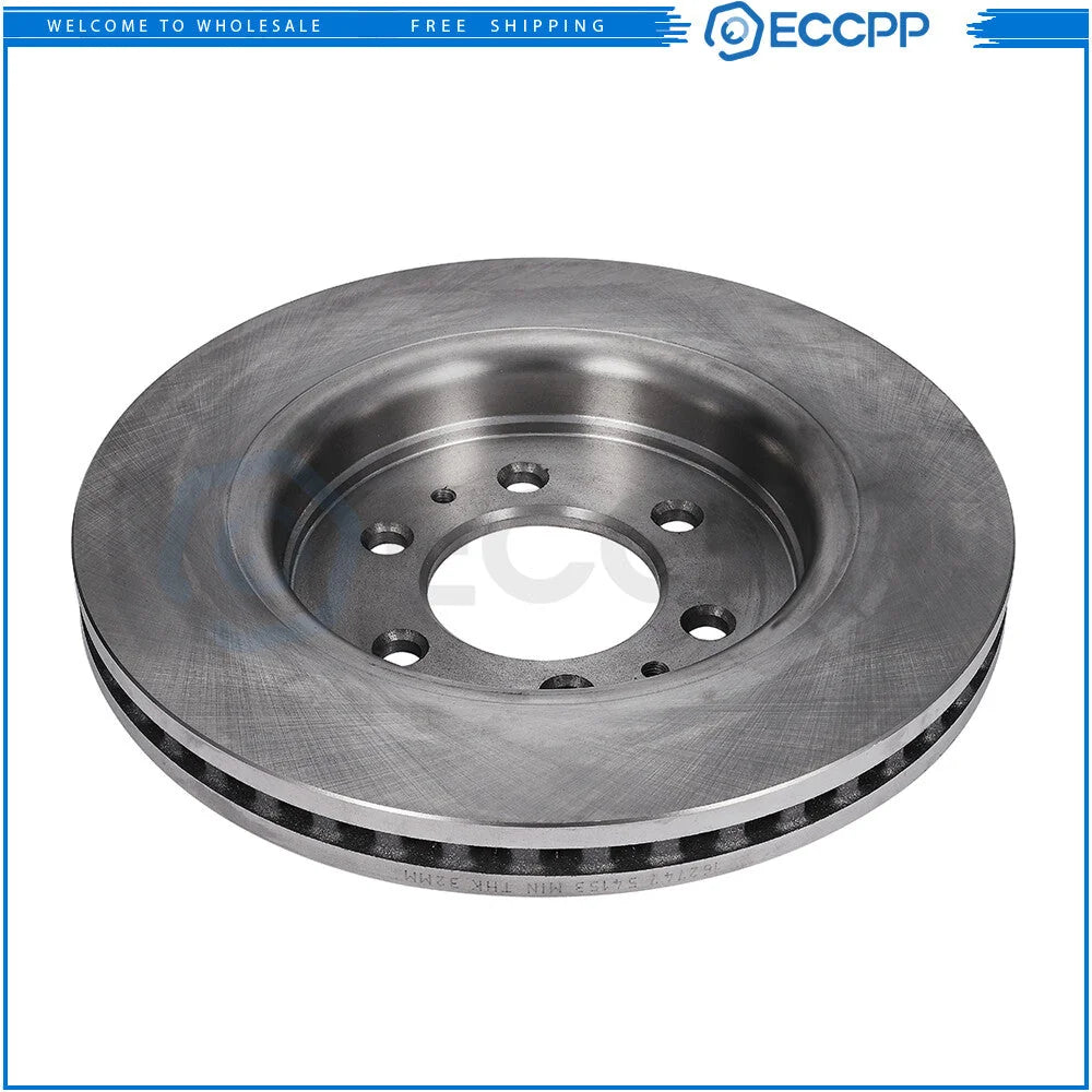 Front Brake Rotors Pair 2 for Lincoln Navigator Ford Expedition 2010-2020 F-150 6B93BC-57 [2]
