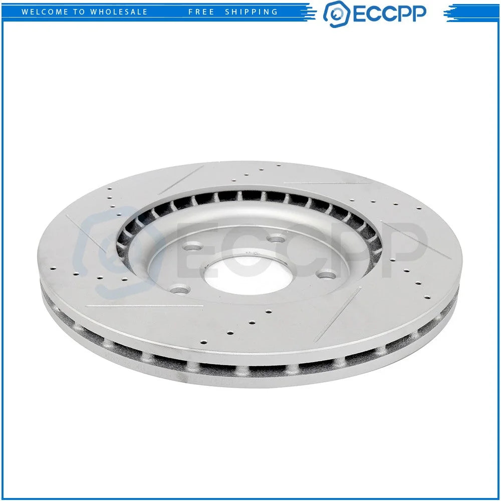Front Brake Rotors and Pads for Dodge Grand Caravan Journey Chrysler Pacifica V6 KOEEP [4]