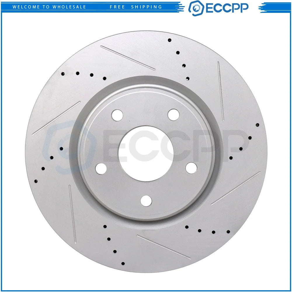 Front Brake Rotors and Pads for Dodge Grand Caravan Journey Chrysler Pacifica V6 KOEEP [5]