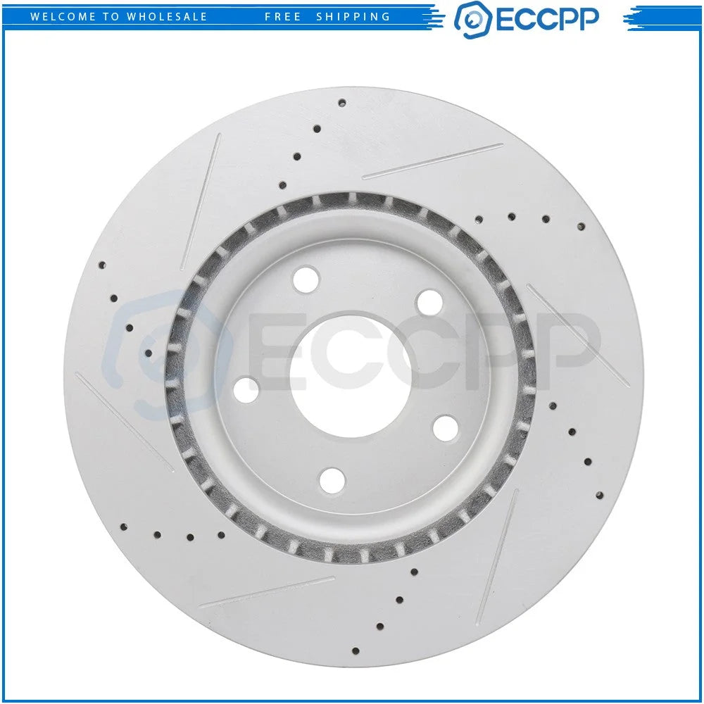 Front Brake Rotors and Pads for Dodge Grand Caravan Journey Chrysler Pacifica V6 KOEEP [6]