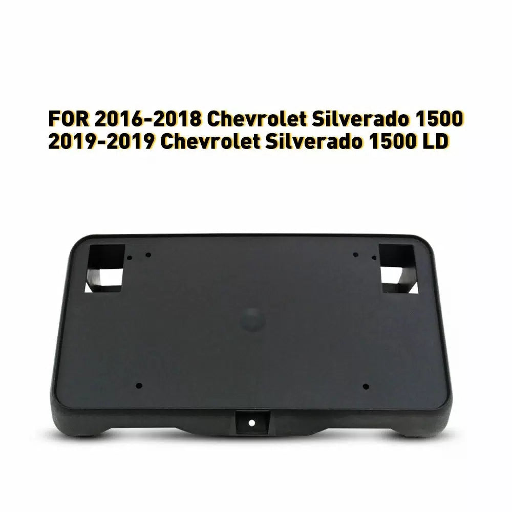 Front Bumper License Plate Bracket Tag Holder for 2016-2019 Chevy Silverado 1500 6B93BC-57 [11]