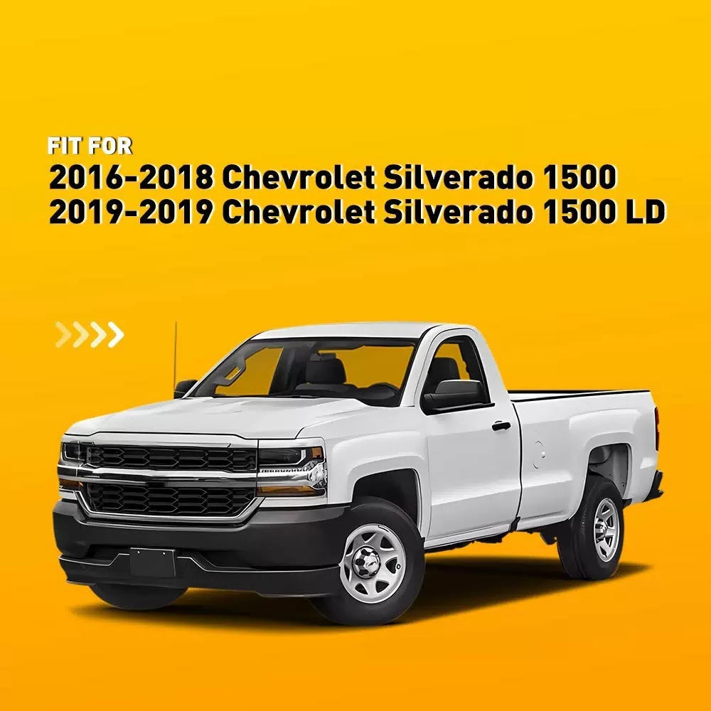 Front Bumper License Plate Bracket Tag Holder for 2016-2019 Chevy Silverado 1500 6B93BC-57 [5]