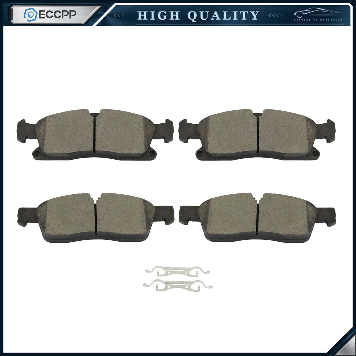 Front Ceramic Brake Pads for Dodge Durango Jeep Grand Cherokee GL350 ML350 ML250 KOEEP [1]