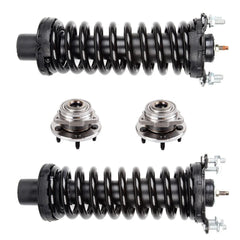 Front Complete Struts & Wheel Hub and Bearings Kit For 2002-2007 Jeep Liberty KOEEP [1]