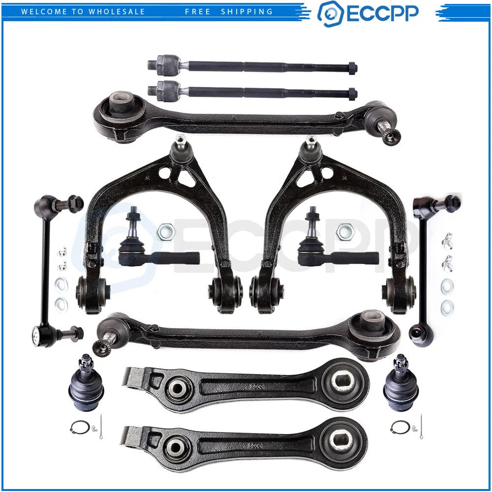 Front Control Arm Ball Joint Tie Rod End Suspension Kit For 2005-10 Chrysler 300 KOEEP [1]