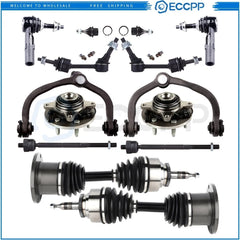 Front Control Arm Wheel Hub Bearing CV Axle Shaft For 2004-2006 Ford Expedition 6B93BC-57 [1]