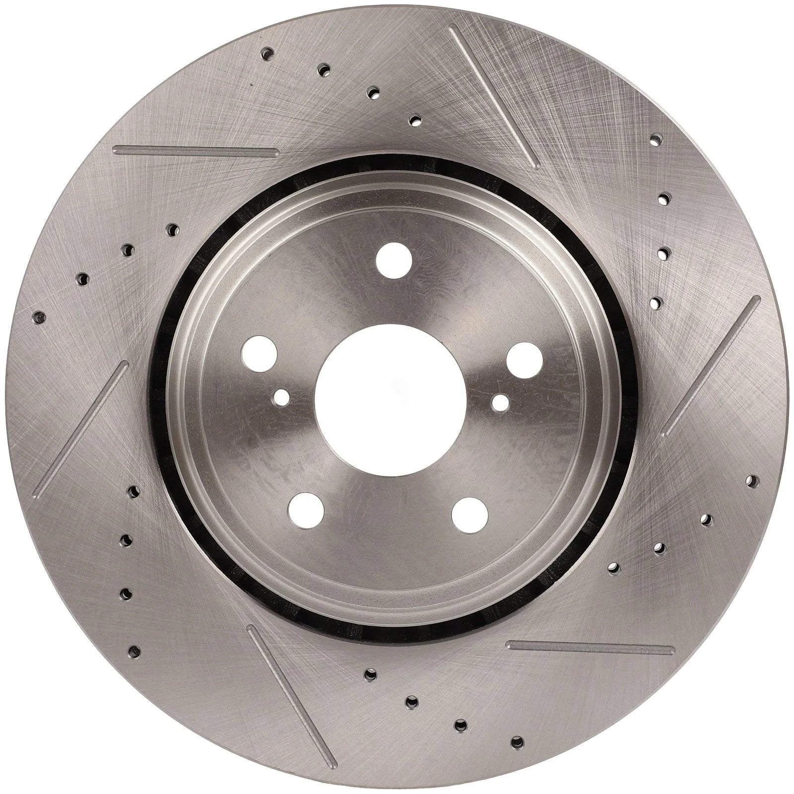 Front Drilled Slotted Brake Rotors For 2008-2019 Toyota Highlander LEXUS RX450h KOEEP [4]