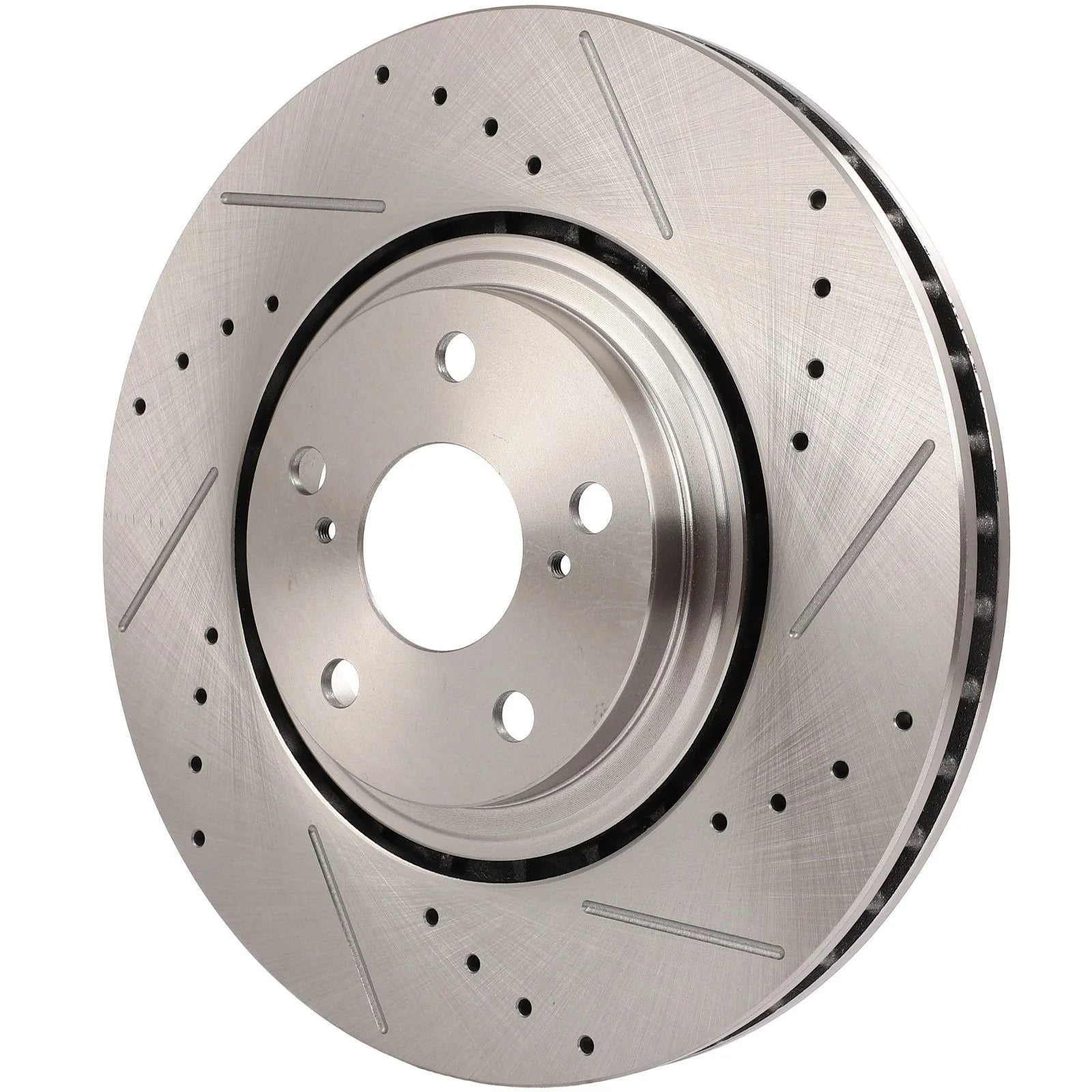 Front Drilled Slotted Brake Rotors For 2008-2019 Toyota Highlander LEXUS RX450h KOEEP [5]