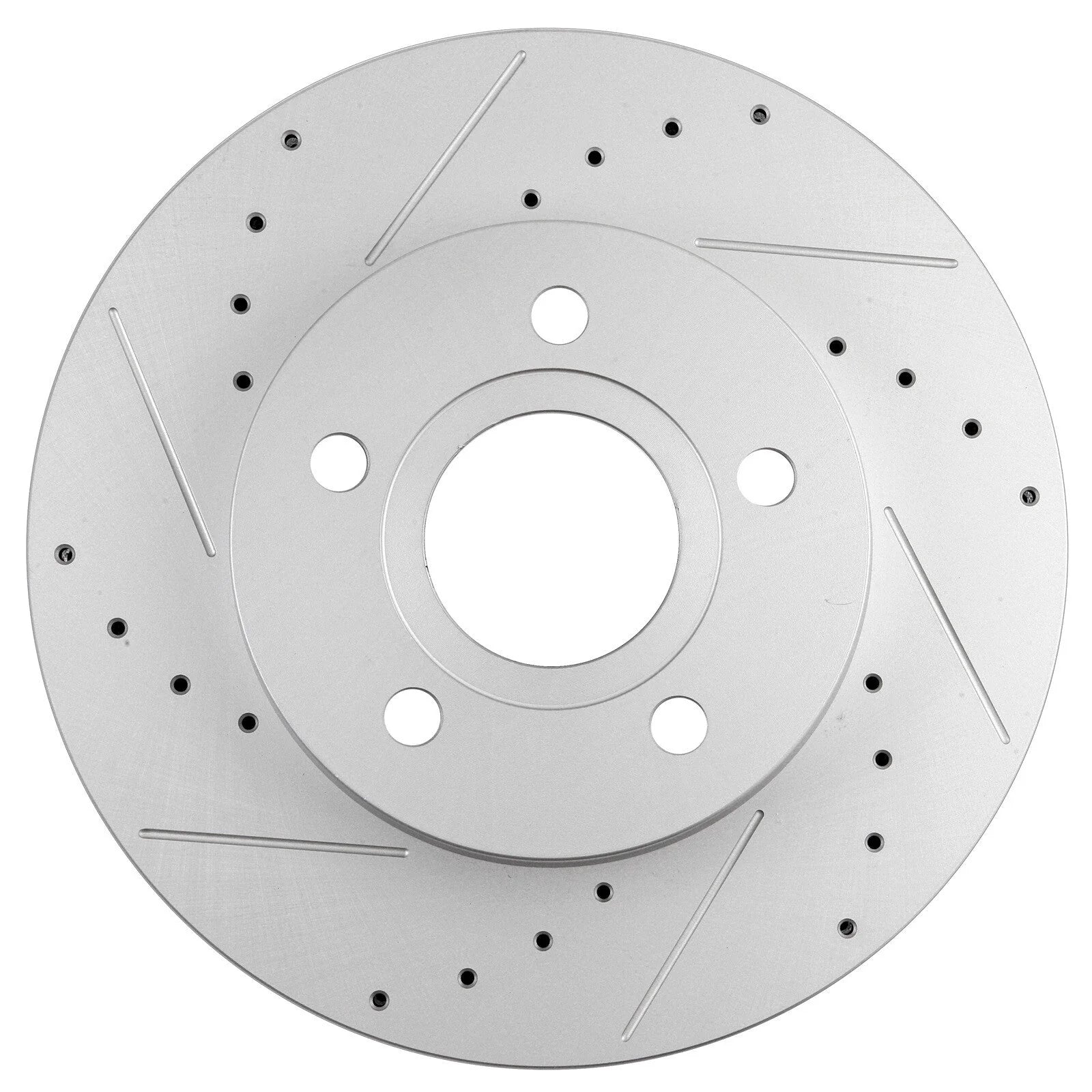Front Drilled & Slotted Brake Rotors 4.0/4.7L for 1999-2004 Jeep Grand Cherokee 6B93BC-57 [2]
