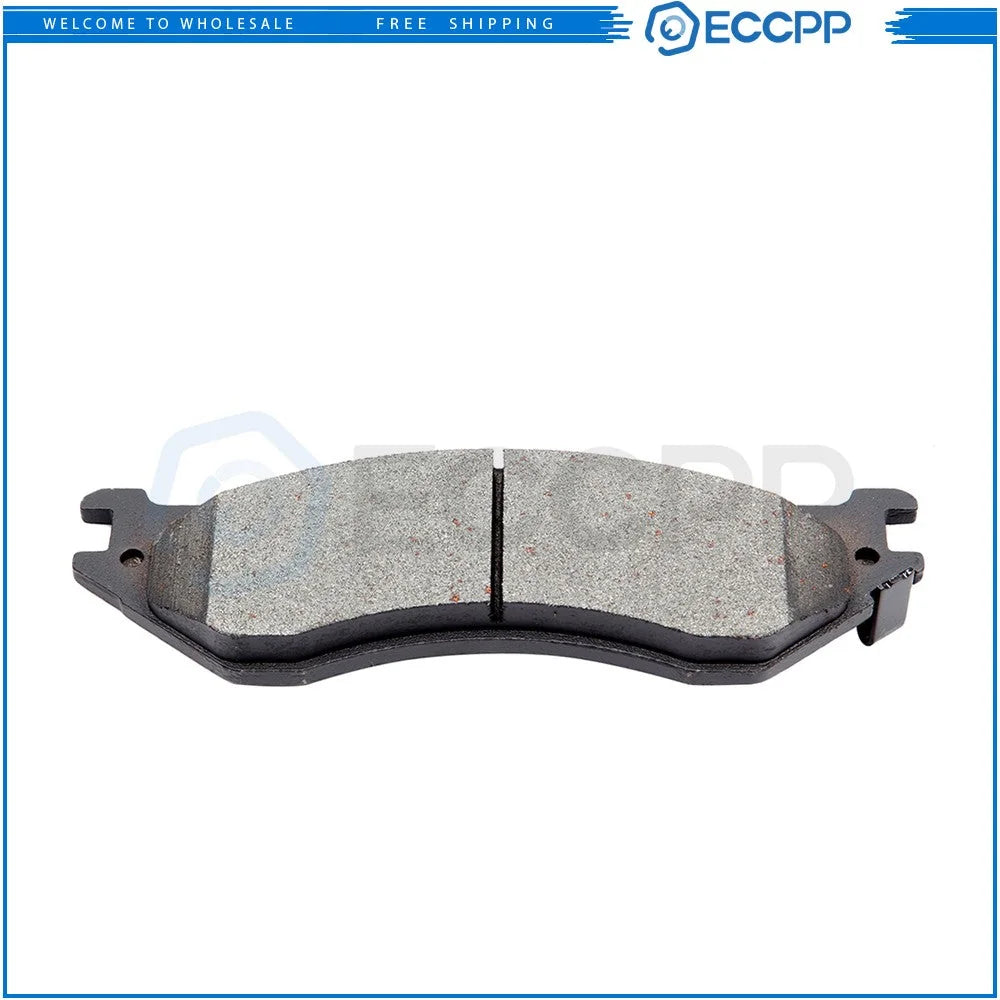 Front Drilled & Slotted Brake Rotors + Ceramic Pads For 2004-2006 Dodge Ram 1500 KOEEP [5]
