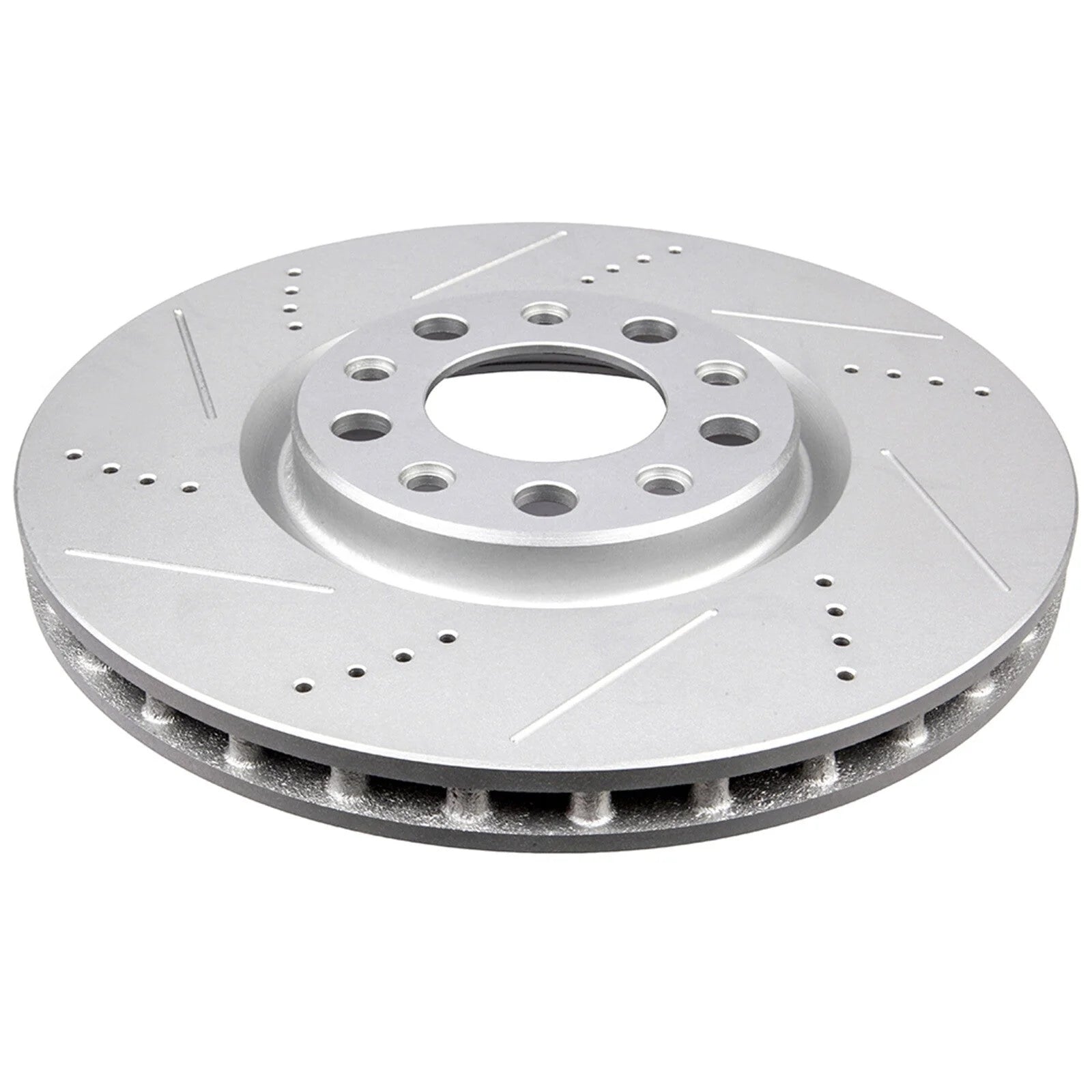 Front Drilled & Slotted Brake Rotors + Ceramic Pads For Dodge Dart 2013-2016 6B93BC-57 [11]