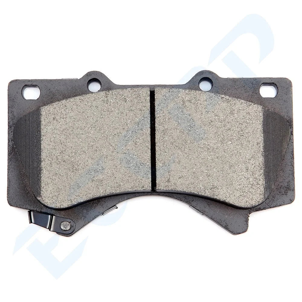 Front Drilled & Slotted Ceramic Brake Pads And Rotors For TOYOTA LAND CRUISER 6B93BC-57 [9]