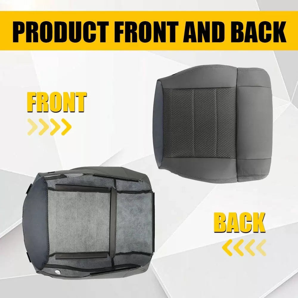 Front Driver Bottom Cloth Seat Cover For 2007-2009 2010 Jeep Wrangler Sahara EOA 6B93BC-57 [7]