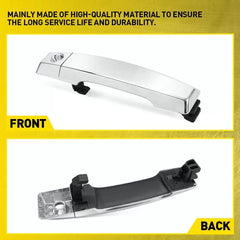 Front Driver Chrome Exterior Door Handle For 2004-15 Nissan Titan/05-15 Armada A 6B93BC-57 [2]