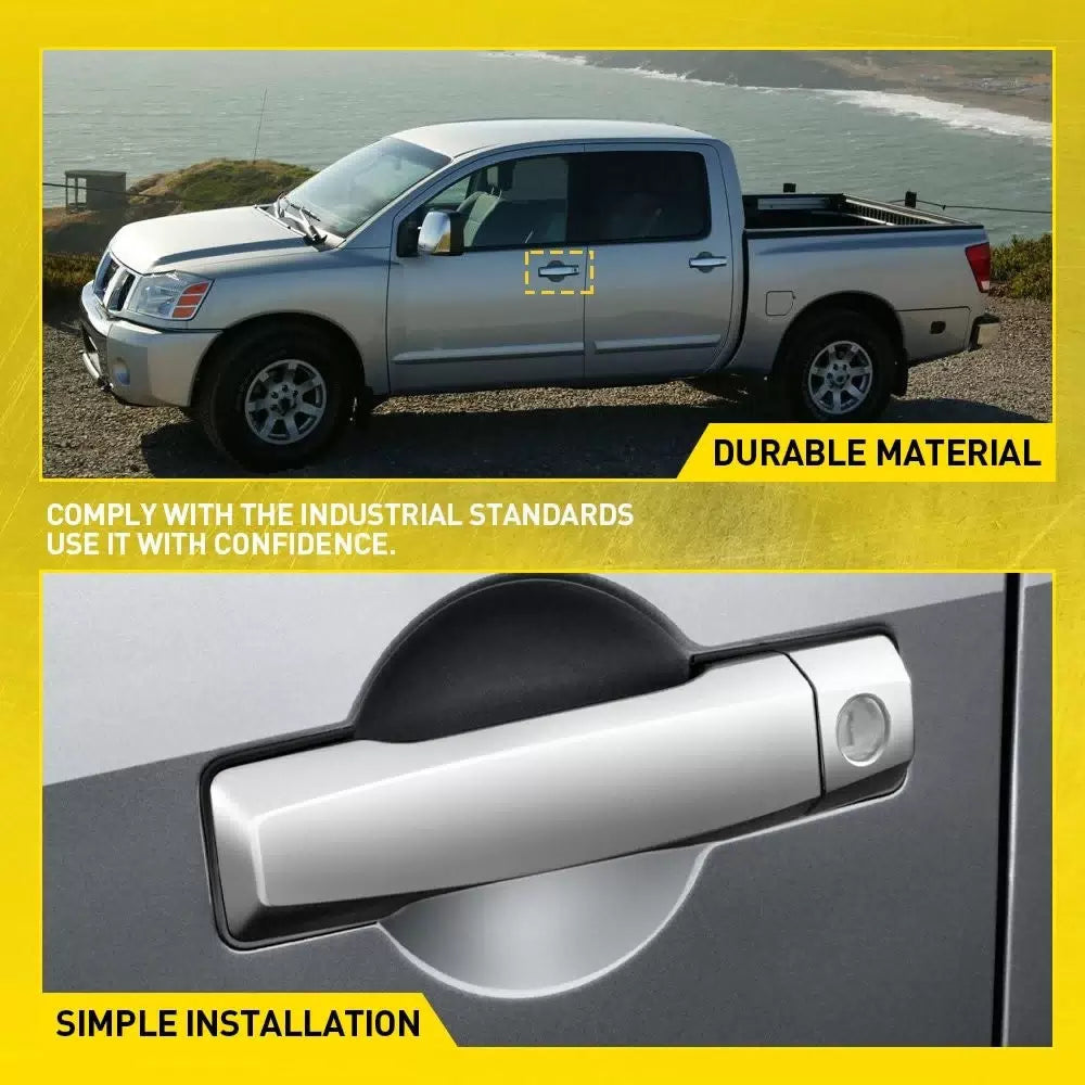 Front Driver Chrome Exterior Door Handle For 2004-15 Nissan Titan/05-15 Armada A 6B93BC-57 [7]