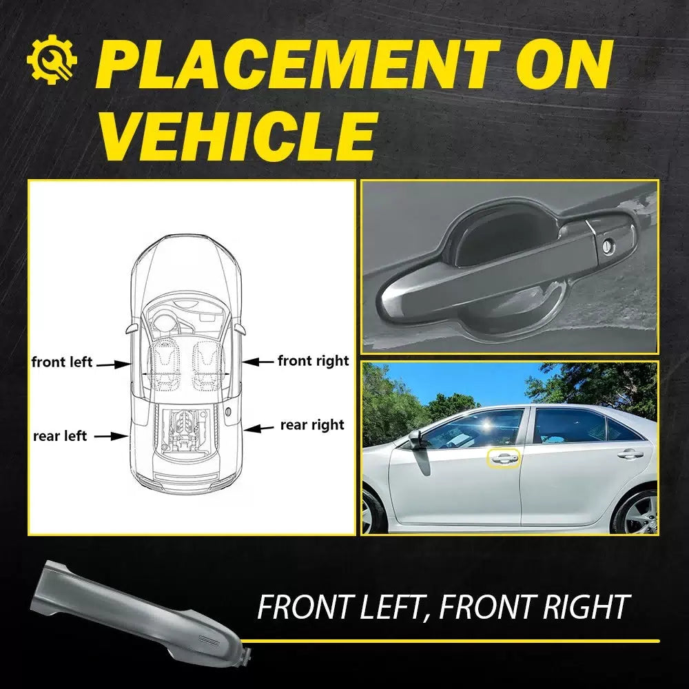 Front Driver Side Door Handle Gray Color Code 1G3 Fit For 2012-2017 Toyota Camry 6B93BC-57 [8]