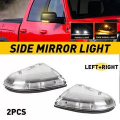 Front Driver & Passenger Mirror Turn Signal For Dodge 09-14 Ram 1500 &10-14 2500 6B93BC-57 [1]