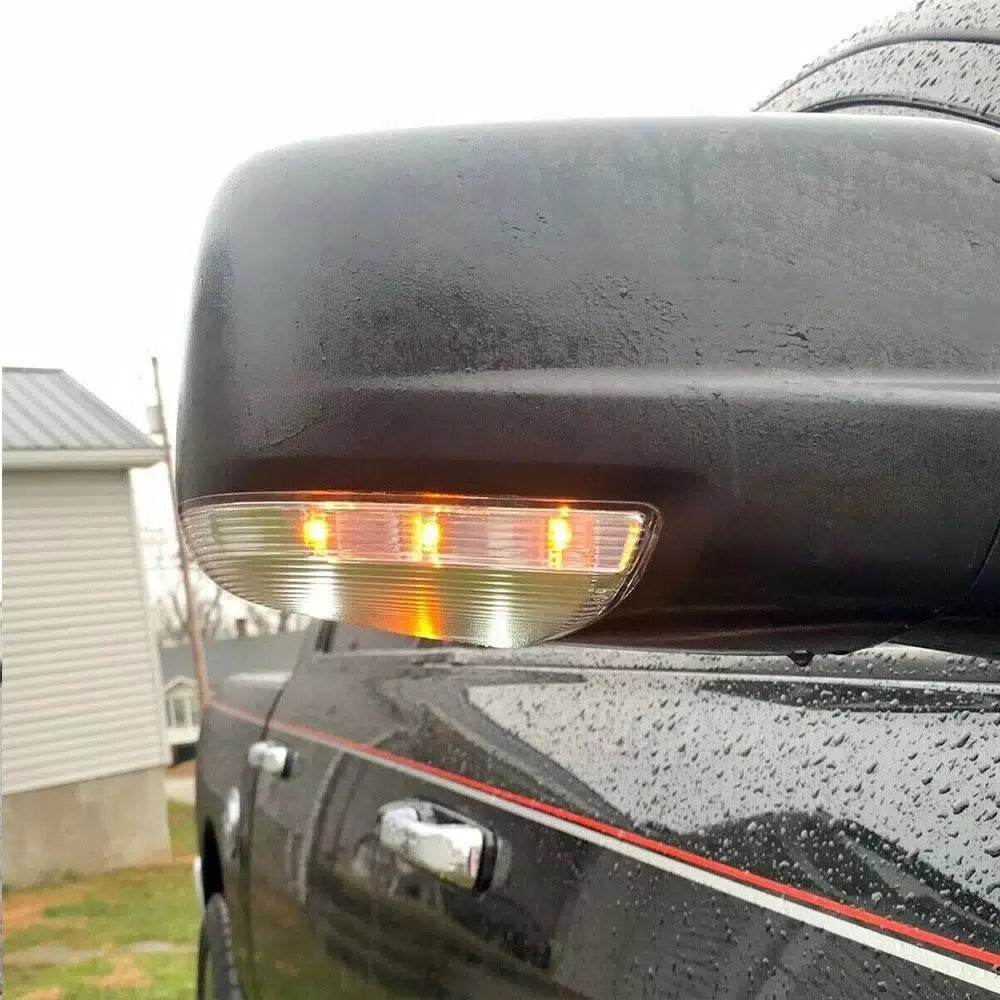 Front Driver & Passenger Mirror Turn Signal For Dodge 09-14 Ram 1500 &10-14 2500 6B93BC-57 [4]