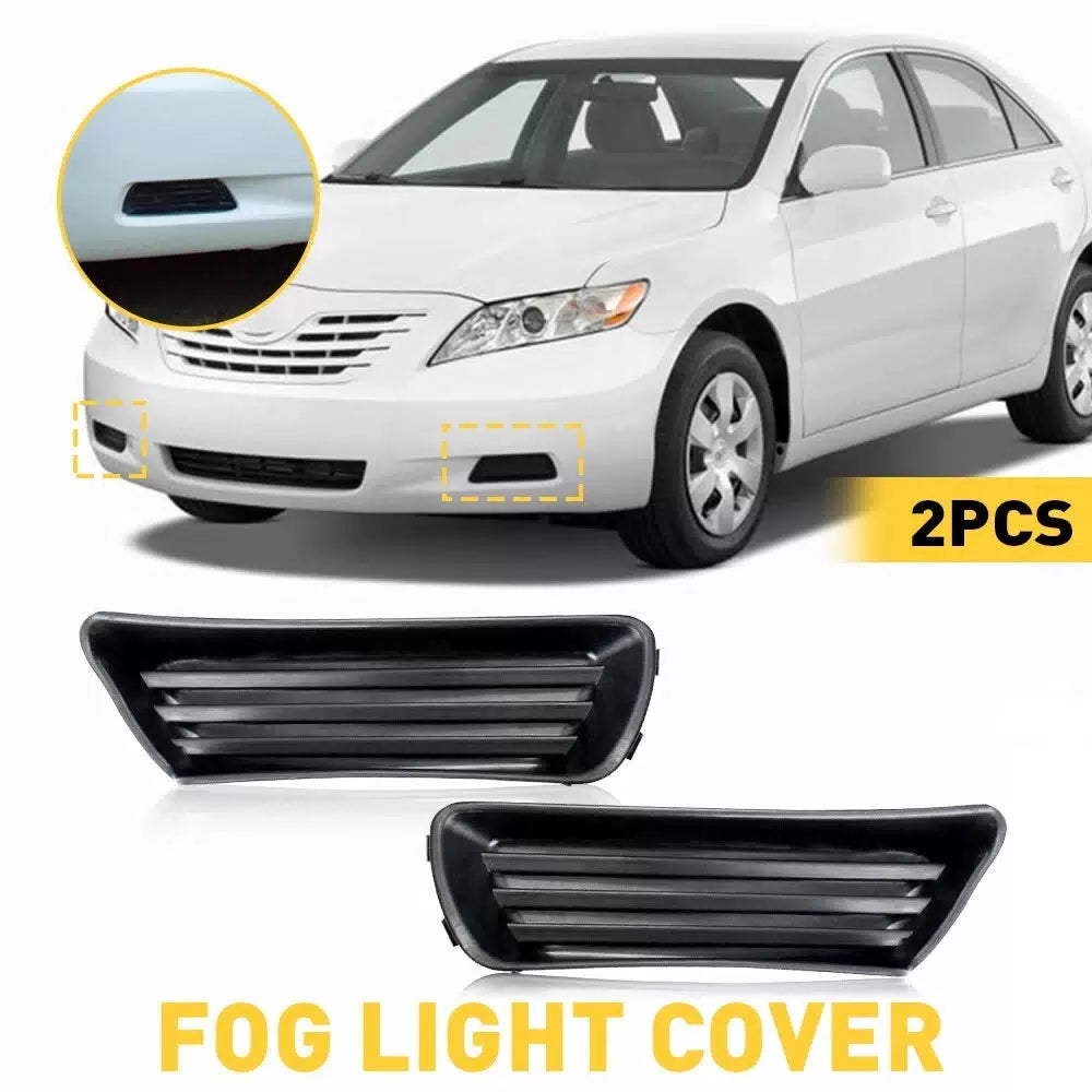 Front Fog Bumper Light Cover Insert Panel Pair Set of 2 for 2007-09 Toyota Camry 6B93BC-57 [10]