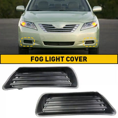 Front Fog Bumper Light Cover Insert Panel Pair Set of 2 for 2007-09 Toyota Camry 6B93BC-57 [1]